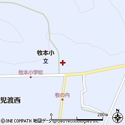 福島県岩瀬郡天栄村牧之内文舎周辺の地図