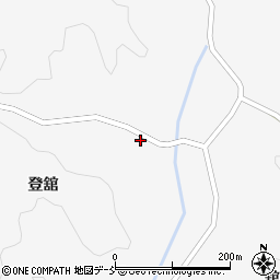 福島県田村郡小野町湯沢登舘29-1周辺の地図