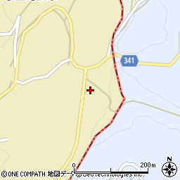 新潟県長岡市小国町法末851周辺の地図