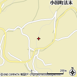 新潟県長岡市小国町法末720周辺の地図