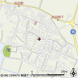 福島県須賀川市矢田野藤原周辺の地図