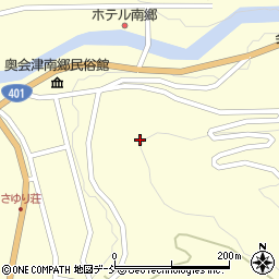 福島県南会津町（南会津郡）界（上ノ山）周辺の地図