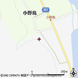 福島県南会津町（南会津郡）小野島（外屋敷）周辺の地図