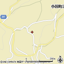 新潟県長岡市小国町法末687周辺の地図