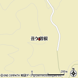 福島県下郷町（南会津郡）白岩（丑ケ曽根）周辺の地図