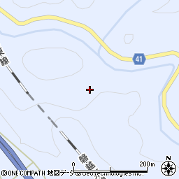 福島県小野町（田村郡）夏井（穴子入）周辺の地図