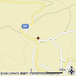 新潟県長岡市小国町法末360周辺の地図