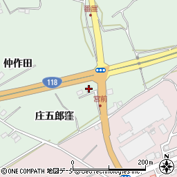 福島県須賀川市和田庄五郎窪周辺の地図
