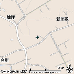 福島県須賀川市雨田塊坪周辺の地図
