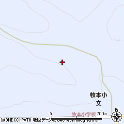 福島県岩瀬郡天栄村牧之内日向周辺の地図