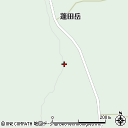 福島県石川郡平田村蓬田新田蓬田岳33周辺の地図