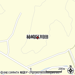 新潟県上越市柿崎区川田周辺の地図