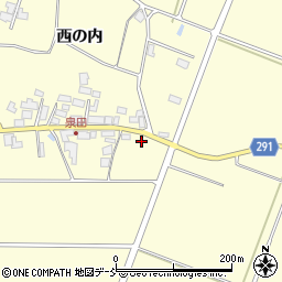 福島県須賀川市泉田西の内11周辺の地図