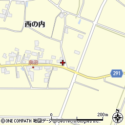 福島県須賀川市泉田西の内4周辺の地図
