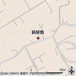 福島県須賀川市雨田新屋敷周辺の地図