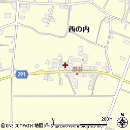 福島県須賀川市泉田西の内103周辺の地図