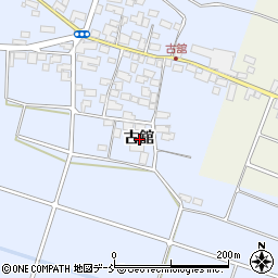福島県須賀川市桙衝古舘周辺の地図