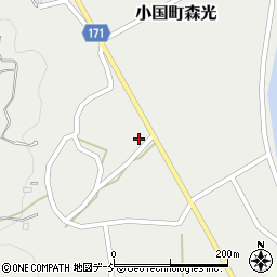 新潟県長岡市小国町森光684-3周辺の地図