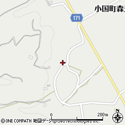 新潟県長岡市小国町森光734周辺の地図