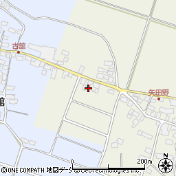 福島県須賀川市矢田野西町周辺の地図