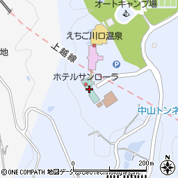 えちご川口温泉周辺の地図