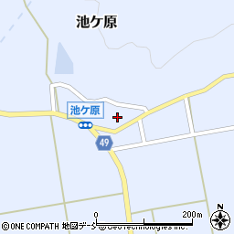 新潟県小千谷市池ケ原802周辺の地図