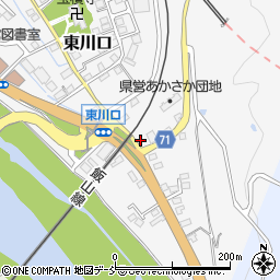 新潟県長岡市東川口256周辺の地図