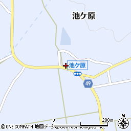 新潟県小千谷市池ケ原2125周辺の地図