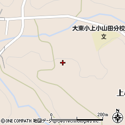 福島県須賀川市上小山田中川周辺の地図