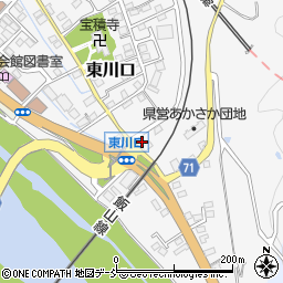 新潟県長岡市東川口266周辺の地図
