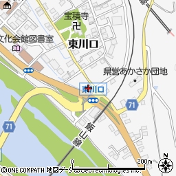 新潟県長岡市東川口2124周辺の地図