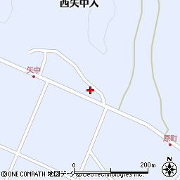 福島県天栄村（岩瀬郡）牧之内（矢中前）周辺の地図