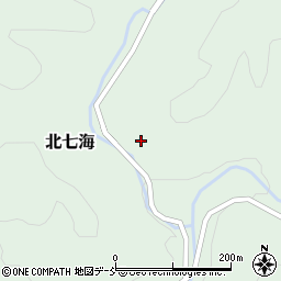 石川県鳳珠郡穴水町北七海ワ周辺の地図