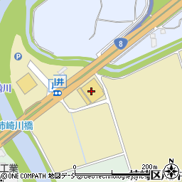 ホームセンタームサシ　ＦＣ柿崎店周辺の地図