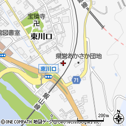 新潟県長岡市東川口267周辺の地図