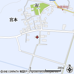 福島県須賀川市桙衝鹿ノ崎周辺の地図