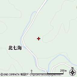 石川県鳳珠郡穴水町北七海ヘ周辺の地図