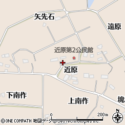 福島県須賀川市雨田近原43周辺の地図