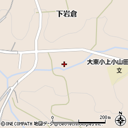 福島県須賀川市上小山田下岩倉165周辺の地図