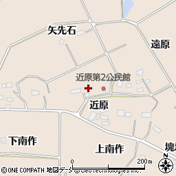 福島県須賀川市雨田近原46周辺の地図