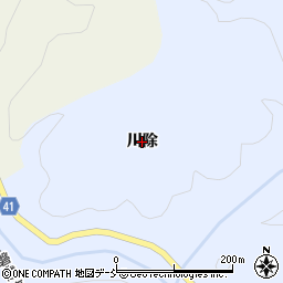 福島県小野町（田村郡）夏井（川除）周辺の地図