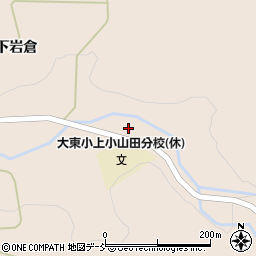 福島県須賀川市上小山田小林周辺の地図