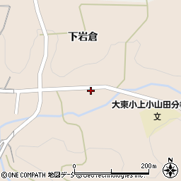 福島県須賀川市上小山田下岩倉168周辺の地図