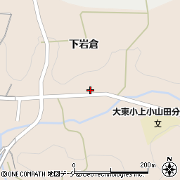 福島県須賀川市上小山田下岩倉139周辺の地図