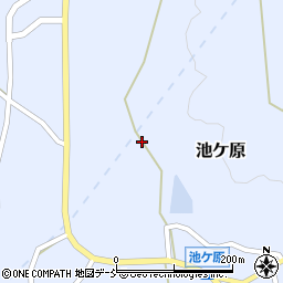 新潟県小千谷市池ケ原122周辺の地図