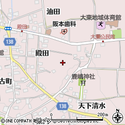 福島県須賀川市小作田周辺の地図