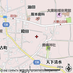 福島県須賀川市小作田周辺の地図