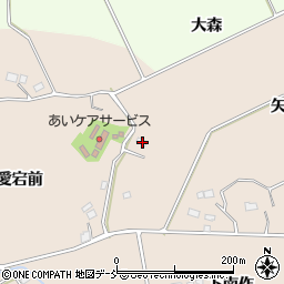 福島県須賀川市雨田愛宕前163周辺の地図