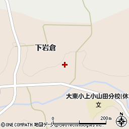福島県須賀川市上小山田下岩倉112周辺の地図