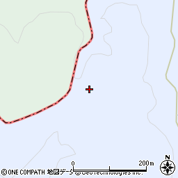 福島県天栄村（岩瀬郡）牧之内（中井谷地）周辺の地図